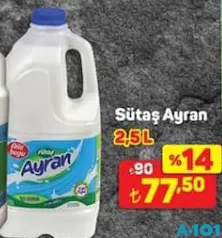 SÜTAŞ AYRAN 2,5 L SÜTAŞ AYRAN 2,5 L